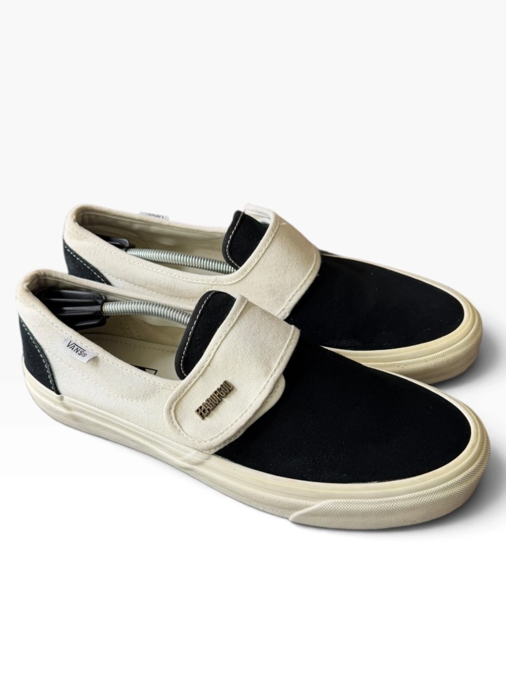 Vans x Fear of God Slip On Black White Men's 10 Rare